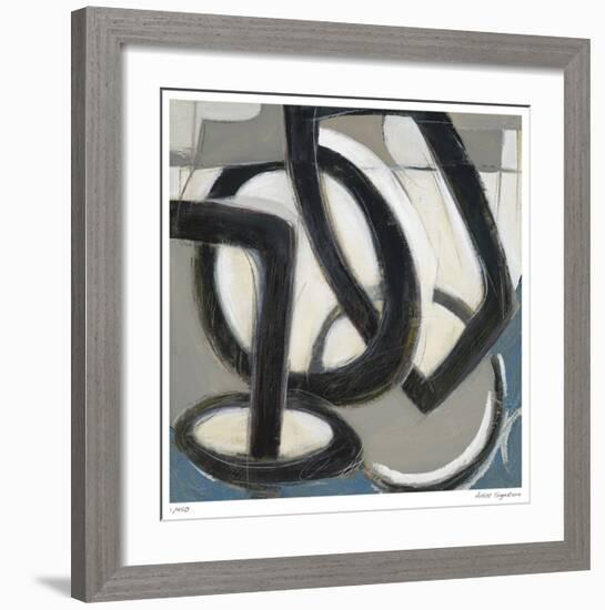 Juggle White-Judeen-Framed Giclee Print