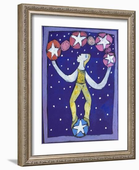 Juggler-Leslie Xuereb-Framed Giclee Print