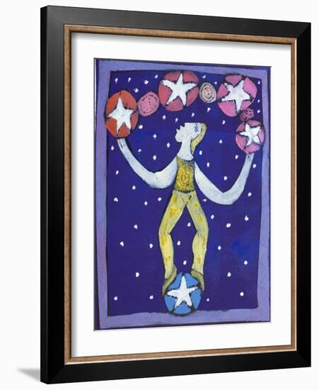 Juggler-Leslie Xuereb-Framed Giclee Print