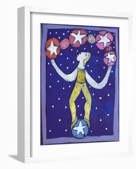 Juggler-Leslie Xuereb-Framed Giclee Print