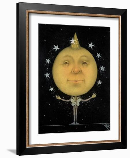 Juggling Full Moon-Wayne Anderson-Framed Giclee Print