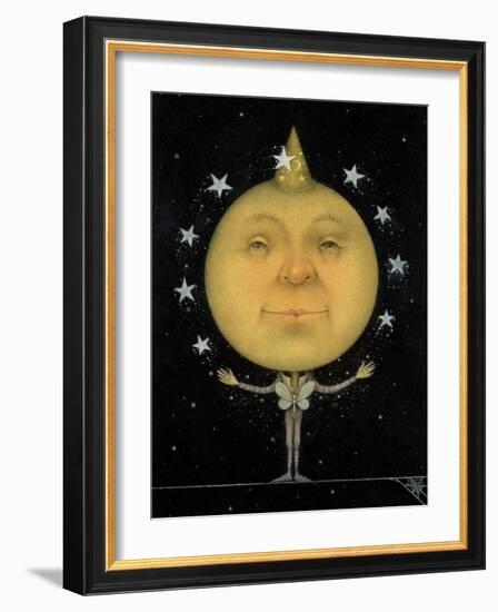 Juggling Full Moon-Wayne Anderson-Framed Giclee Print