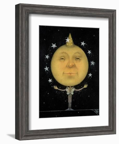 Juggling Full Moon-Wayne Anderson-Framed Giclee Print