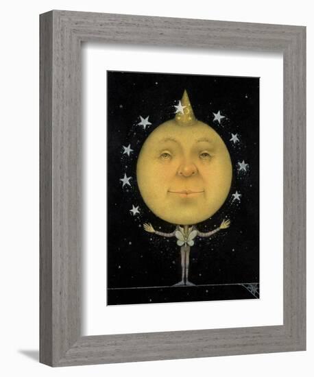 Juggling Full Moon-Wayne Anderson-Framed Giclee Print