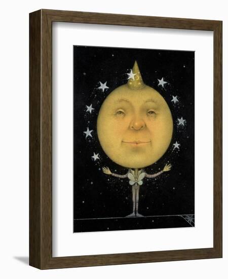 Juggling Full Moon-Wayne Anderson-Framed Giclee Print