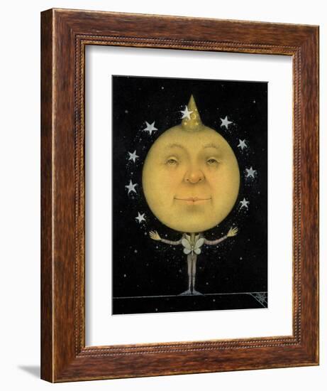 Juggling Full Moon-Wayne Anderson-Framed Giclee Print