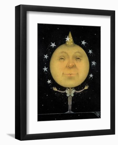 Juggling Full Moon-Wayne Anderson-Framed Giclee Print