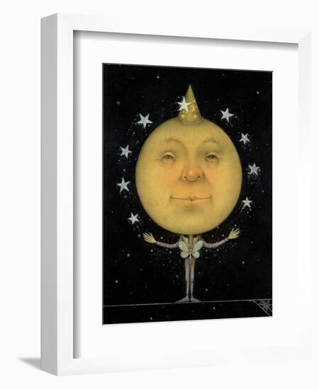 Juggling Full Moon-Wayne Anderson-Framed Giclee Print