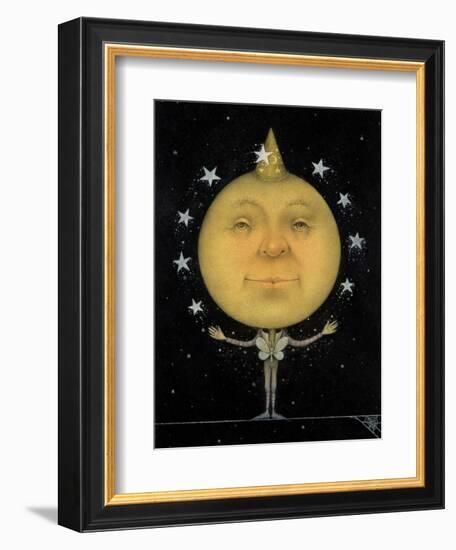 Juggling Full Moon-Wayne Anderson-Framed Giclee Print