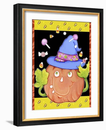 Juggling Pumpkin-Valarie Wade-Framed Giclee Print