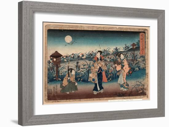 Jugo-Utagawa Toyokuni-Framed Giclee Print