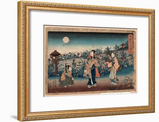 Jugo-Utagawa Toyokuni-Framed Giclee Print