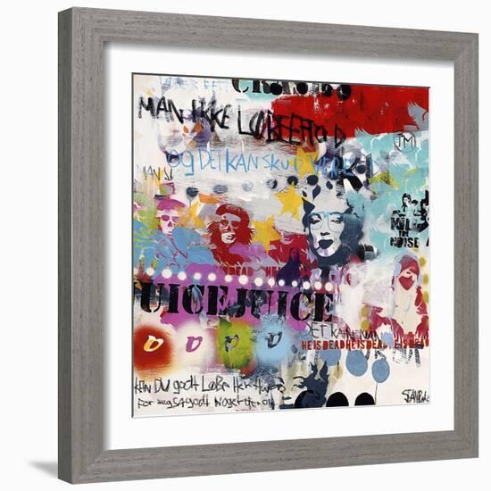 Juice-Sean Punk-Framed Art Print