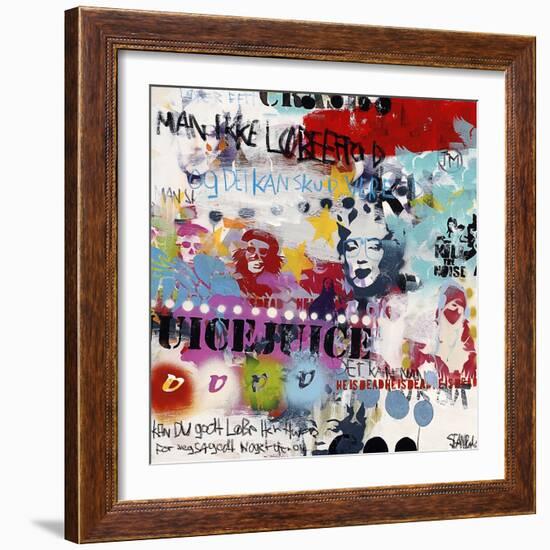 Juice-Sean Punk-Framed Art Print