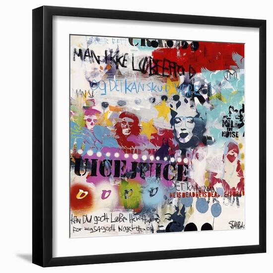 Juice-Sean Punk-Framed Art Print