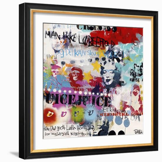 Juice-Sean Punk-Framed Art Print