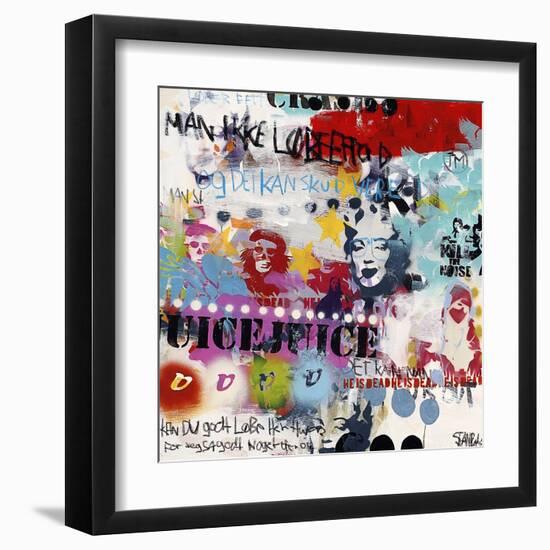 Juice-Sean Punk-Framed Art Print