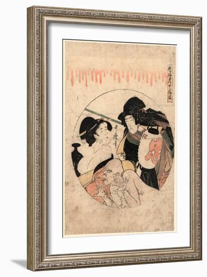 Juichidanme-Kitagawa Utamaro-Framed Giclee Print