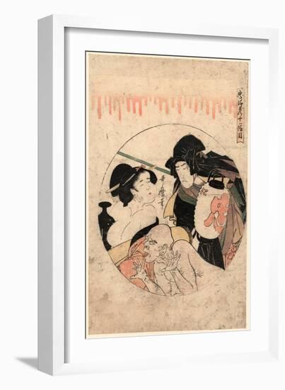 Juichidanme-Kitagawa Utamaro-Framed Giclee Print