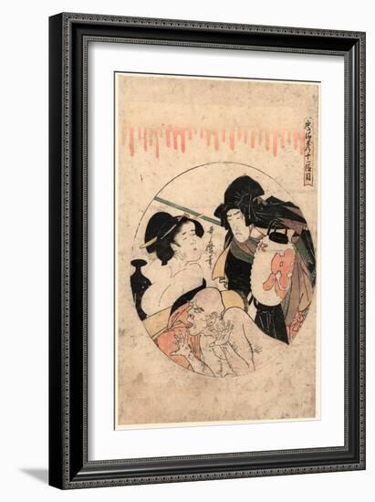Juichidanme-Kitagawa Utamaro-Framed Giclee Print