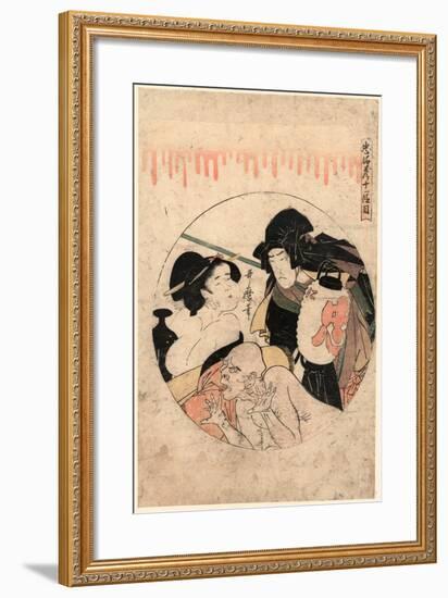 Juichidanme-Kitagawa Utamaro-Framed Giclee Print