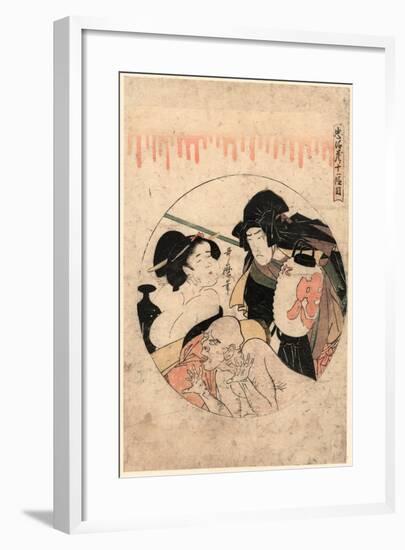 Juichidanme-Kitagawa Utamaro-Framed Giclee Print