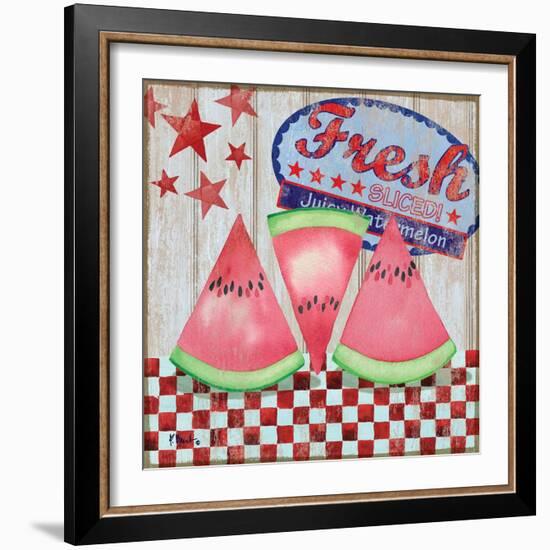 Juicy Watermelon I-Paul Brent-Framed Art Print