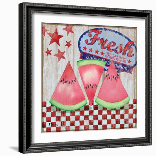 Juicy Watermelon I-Paul Brent-Framed Art Print