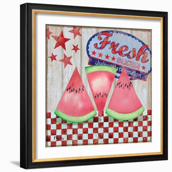 Juicy Watermelon I-Paul Brent-Framed Art Print