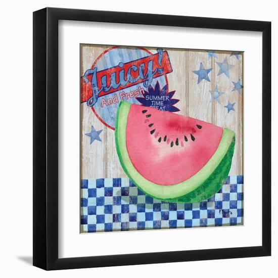 Juicy Watermelon II-Paul Brent-Framed Art Print