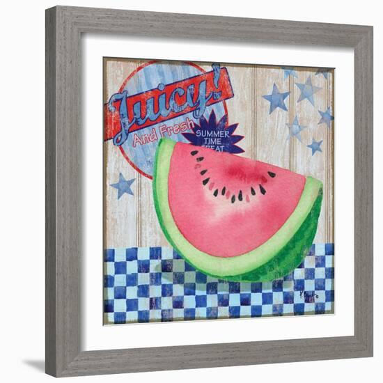 Juicy Watermelon II-Paul Brent-Framed Art Print