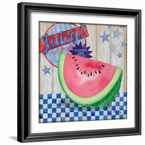 Juicy Watermelon II-Paul Brent-Framed Art Print