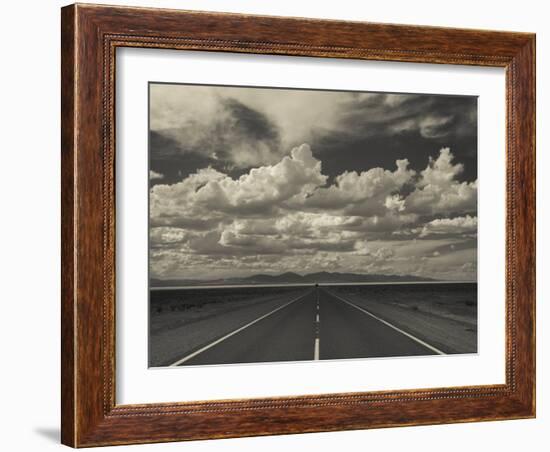 Jujuy Province, Salinas Grande Salt Pan, Rn 52 Highway, Argentina-Walter Bibikow-Framed Photographic Print