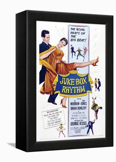 Juke Box Rhythm, from Left, Jack Jones, Jo Morrow, 1959-null-Framed Stretched Canvas