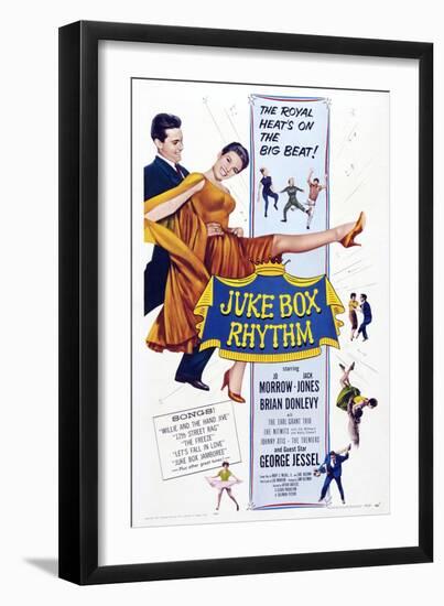 Juke Box Rhythm, from Left, Jack Jones, Jo Morrow, 1959-null-Framed Art Print