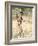 Jul'Hoan !Kung Bushman in Loin-Cloth on Hunter-Gatherer Expedition, Bushmanland, Namibia-Kim Walker-Framed Photographic Print