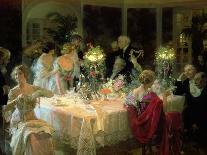 The End of Dinner, 1913-Jules-Alexandre Grn-Premier Image Canvas