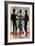 Jules and Jim, German Movie Poster, 1961-null-Framed Premium Giclee Print