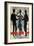 Jules and Jim, German Movie Poster, 1961-null-Framed Premium Giclee Print