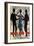 Jules and Jim, German Movie Poster, 1961-null-Framed Art Print