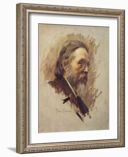 Jules Breton (1827-1906), 1895 (Oil on Canvas)-Paul Chabas-Framed Giclee Print