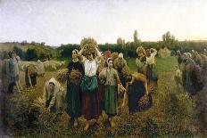 The Blessing of the Wheat in the Artois, 1857-Jules Breton-Giclee Print