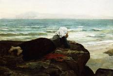 The Wounded Sea Gull, 1878-Jules Breton-Giclee Print