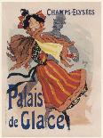 Poster for the Fashionable Palais De Glace in the Champs Elysees Paris-Jules Ch?ret-Photographic Print