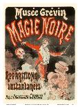 Black Magic (Magie Noire) - by Professor Carmelli - Instantaneous Apparitions-Jules Chéret-Art Print