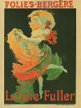 Reproduction of a Poster Advertising "Loie Fuller" at the Folies-Bergere, 1893-Jules Chéret-Giclee Print