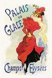 Poster Advertising the Palais De Glace on the Champs Elysees-Jules Chéret-Framed Giclee Print