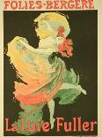 Litographie publicitaire, Loie Fuller au Folies Bergere-Jules Chéret-Giclee Print