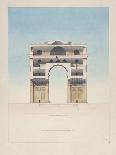 Manuscrit et description graphique de l'Arc de triomphe de l'Etoile-Jules-Denis Thierry-Framed Giclee Print