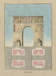 Manuscript and Graphic Description of the Arc De Triomphe.-Jules-Denis Thierry-Giclee Print